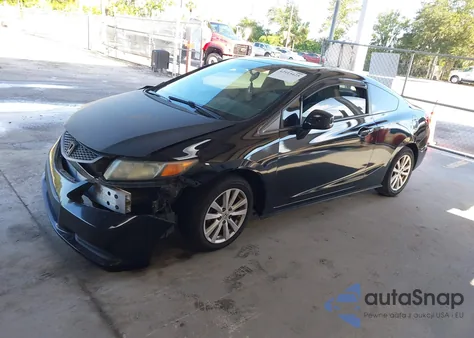2012 Honda Civic Ex z USA, uszkodzony, nr VIN 2HGFG3B88CH549585